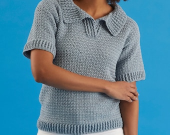 Cool Polo Shirt Crochet Pattern