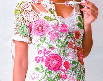 Irish Lace 43 Crochet Patterns: Duplet Magazine #558