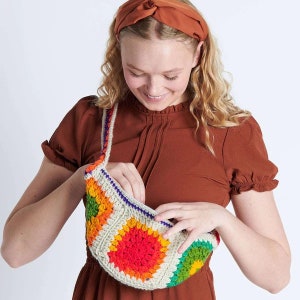 Crochet Fanny Granny Square Bag Pattern image 4