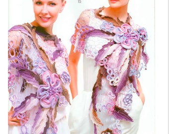 Irish Lace Crochet 34 Patterns: Duplet Magazine #591