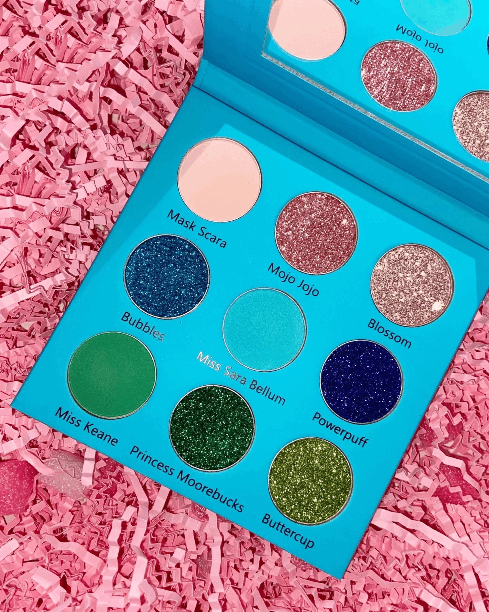 Powerpuff Girls Eyeshadow Palette - Etsy