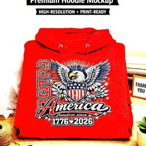 Paquete de sublimación patriótica de cinco diseños con el águila estadounidense del 250.º aniversario