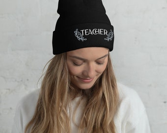 Teacher Cuffed Beanie