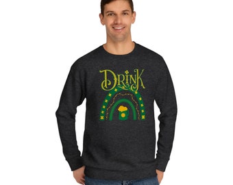 Irish Rainbow Drink Unisex Crew Sweatshirt