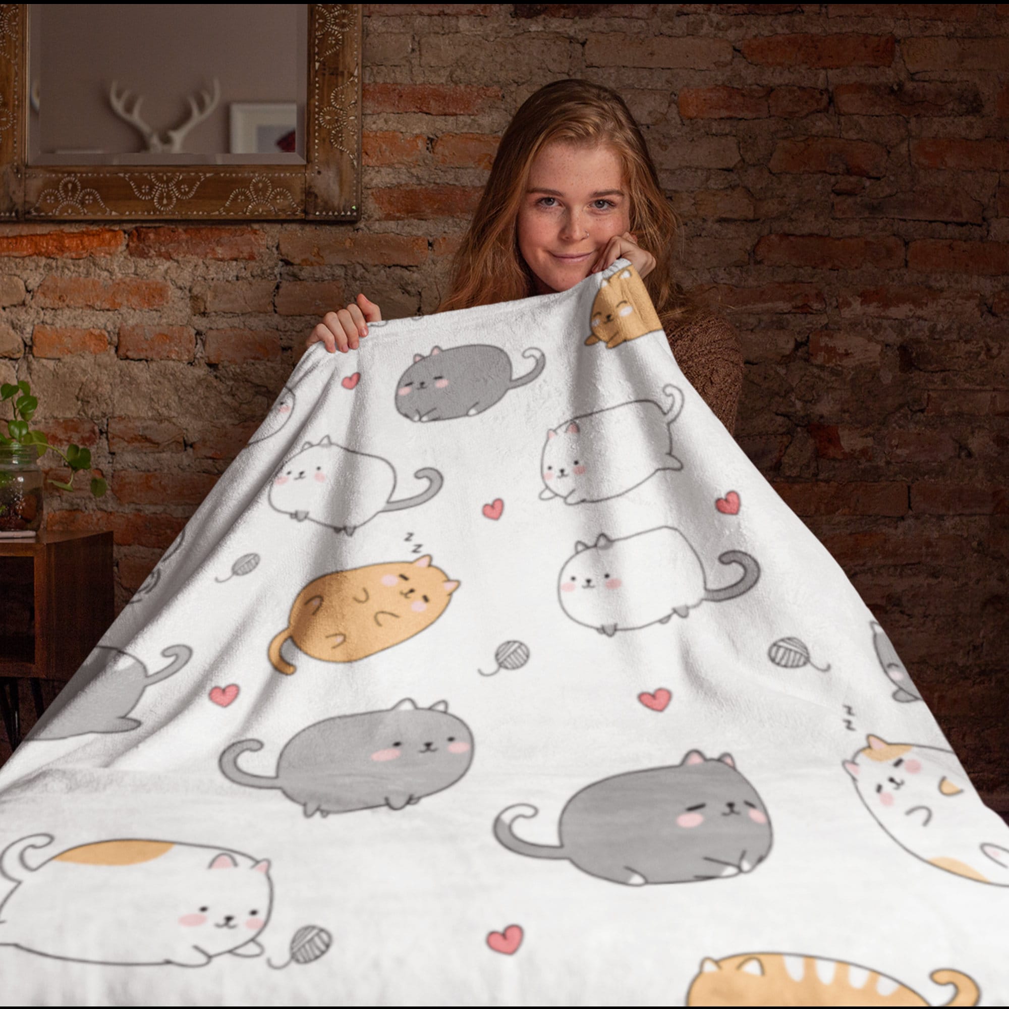 Pusheen Blanket Etsy