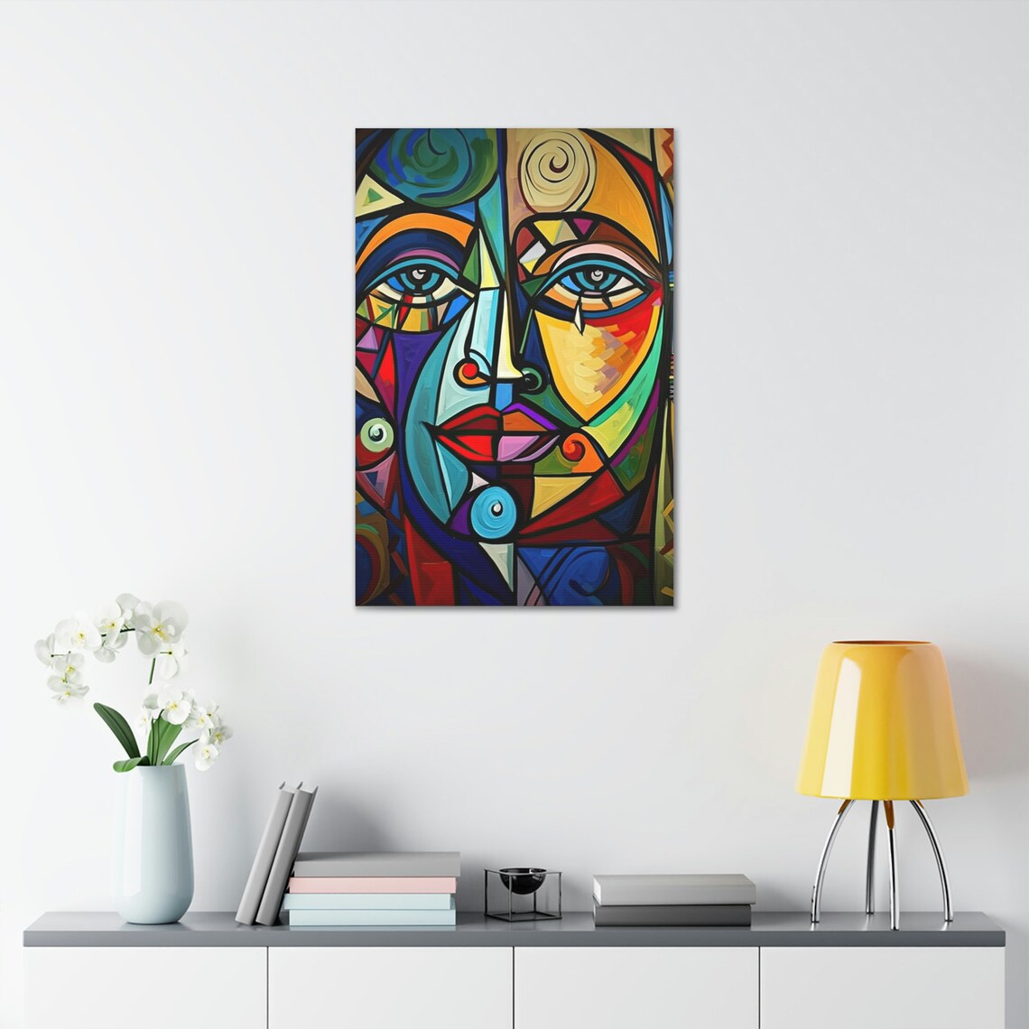 picasso-style-abstract-cubism-art-print-canvas-wall-decor-etsy