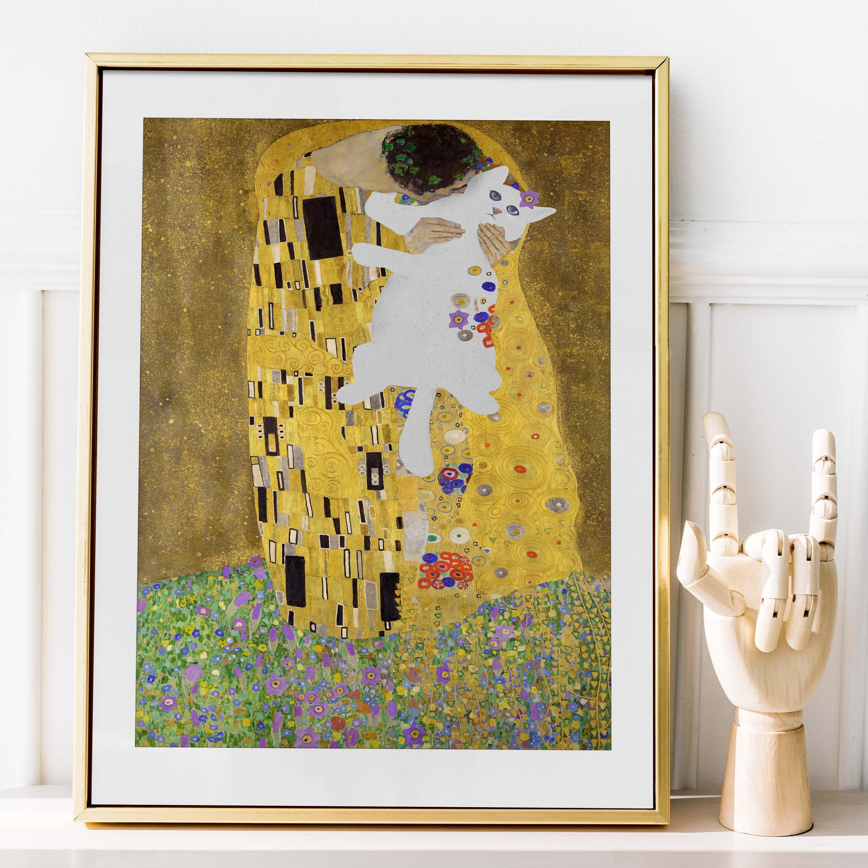 Klimt Kiss Poster - Etsy