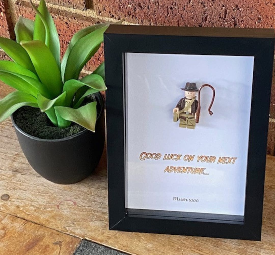 Graduation Lego Mini Figures Frame / Birthday/ Christmas/ New Adventure ...