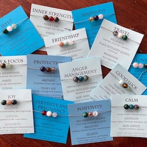 Genuine AAA Crystal Bracelet gemstone bracelet yoga bracelet energy bracelet spiritual bracelet stone bracelet crystal jewelry
