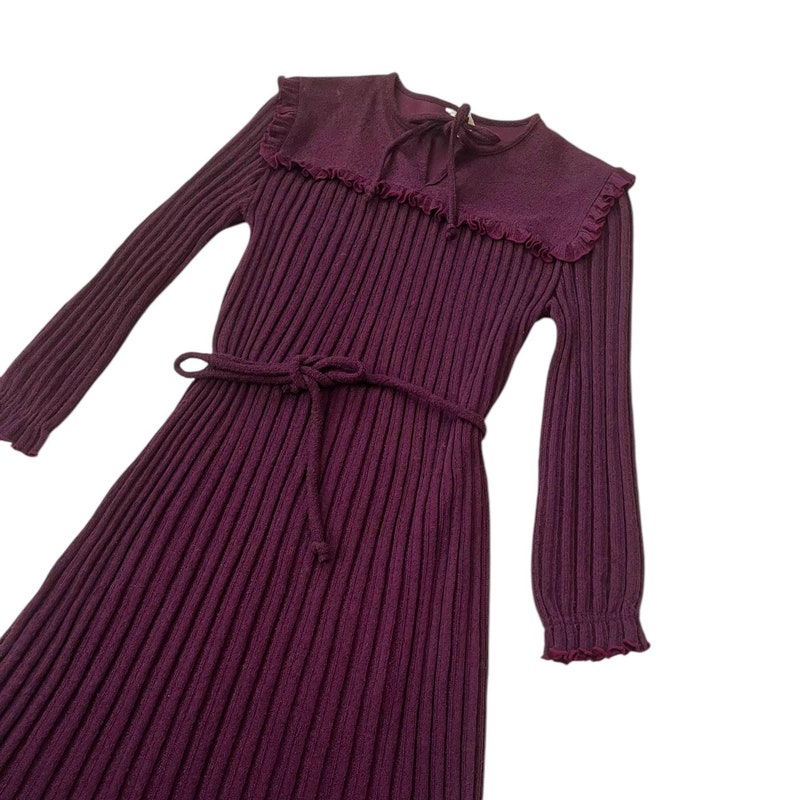 UNI MINI DRESS - AUBERGINE main image 0