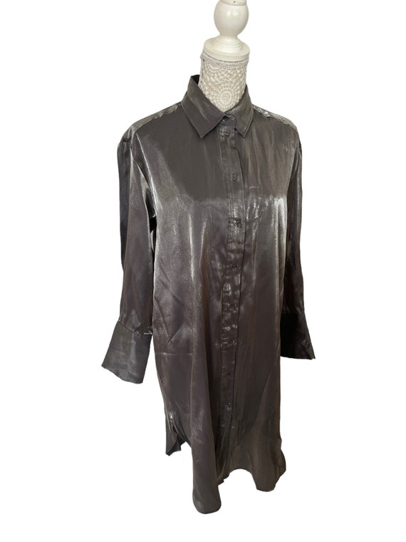 metallic tunic dress Metallic Tunic Dress