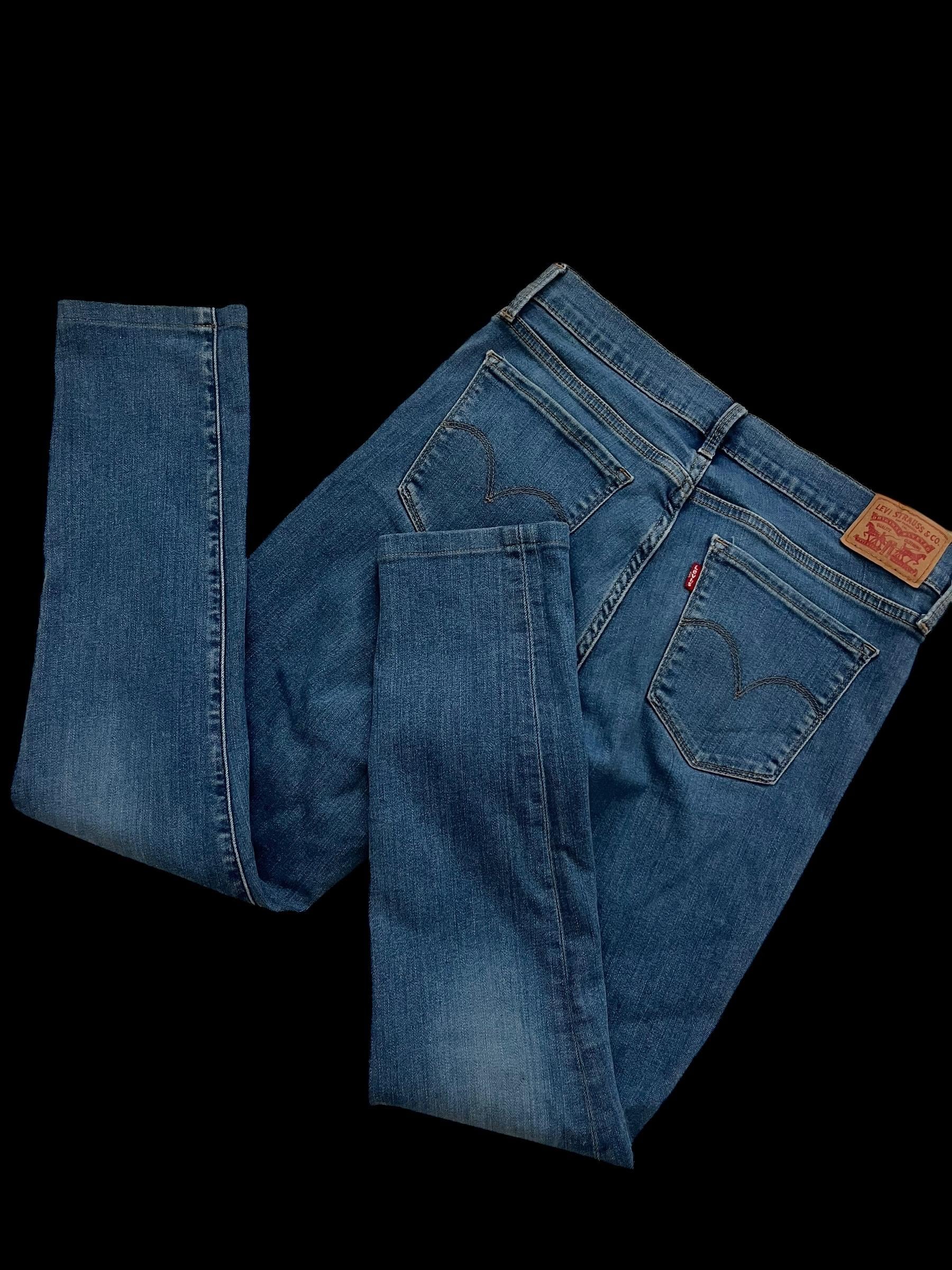 Skinny Blue Jeans Size 10