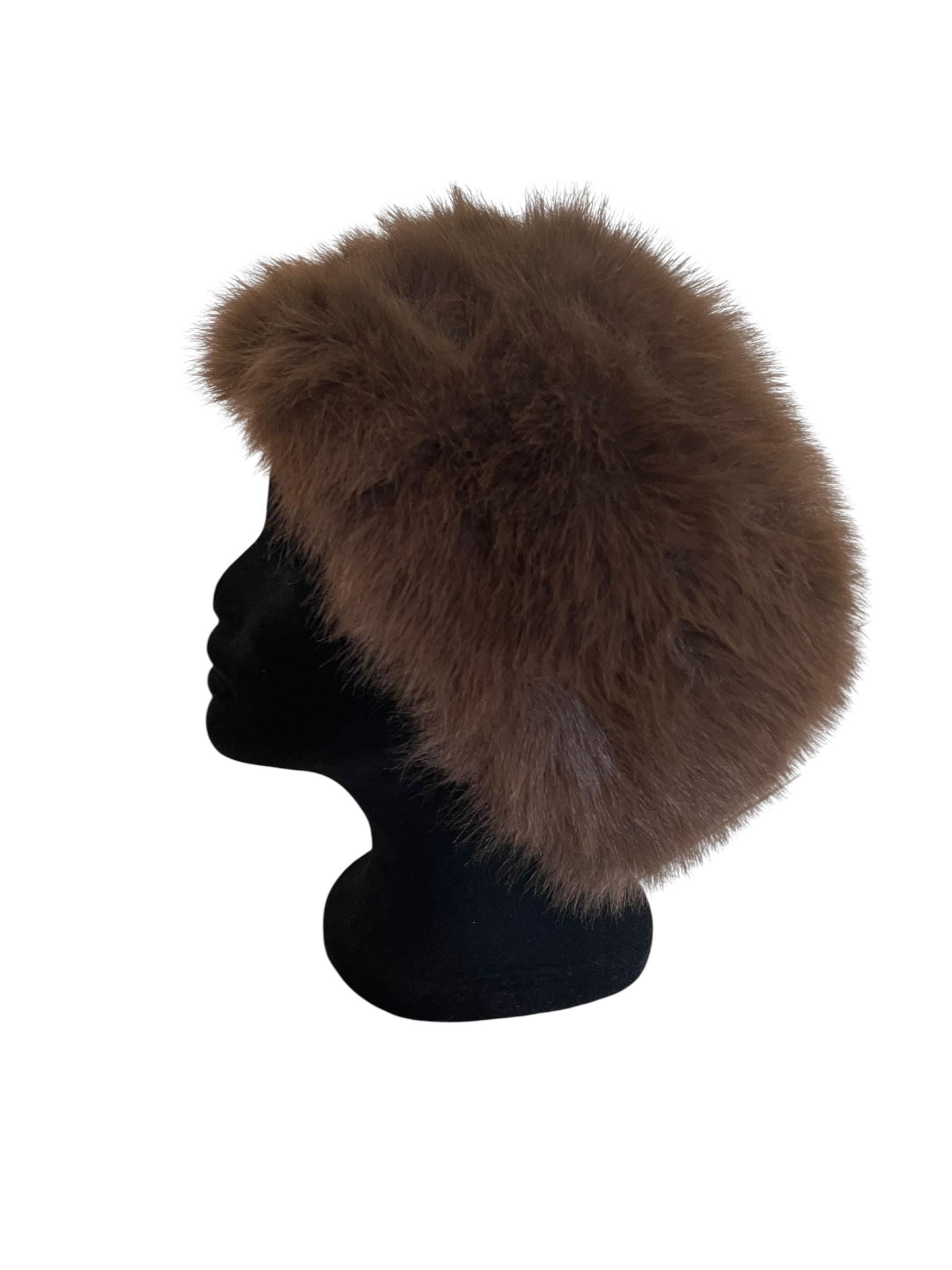 70s Faux Fur Hat