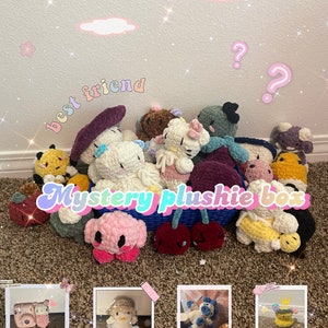 Sac mystère en peluche au crochet