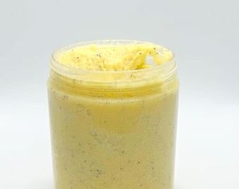 Luxurious Emulsified Sugar Body Scrub - Exfoliate and Nourish Your Skin! | 8 oz