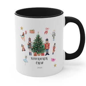 Christmas Nutcracker Coffee Mug, Nutcracker Crew Mug, Nutcracker Ballet Gift, Christmas Mug, Nutcracker Era Mug, Christmas Nutcracker Mug