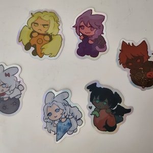 ancient gummi holo stickers