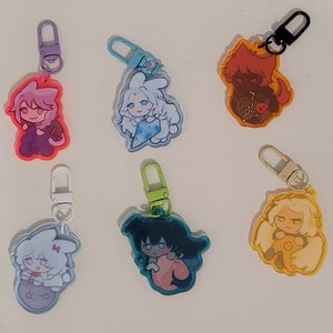 FFXIV Ancients gummi keychains