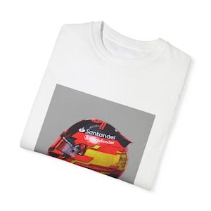 Formula 1 Carlos Sainz 55 T-Shirt, Ferrari, Ferrari F1, Racing Driver Shirt, Fan Gift, Grand Prix Shirt, Racing Driver Fan Tee