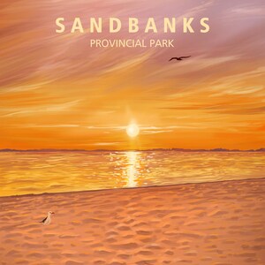 Ontario Parks Sunset Postcards Collection - 10 Postcards
