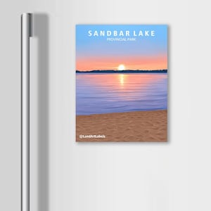 Sandbar Lake Provincial Park - Magnet