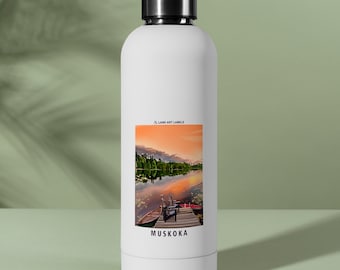 Pegatina de tarjeta Muskoka de 2,75"x4,25"