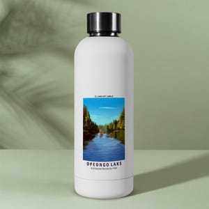 Parque provincial Algonquin - Lago Opeongo, calcomanía para tarjeta de 2,75 x 4,25 pulgadas