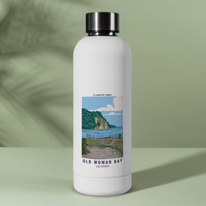 Parco provinciale del Lago Superiore, Old Woman Bay, adesivo per biglietti da visita 2,75"x4,25"