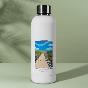 Ilha do Príncipe Eduardo, Cavendish Dunelands Trail, adesivo de cartão de 2,75" x 4,25"