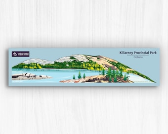 Killarney Provincial Park Sticker: Waterproof Vinyl Art Decal