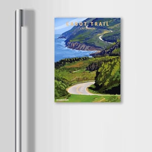 Cabot Trail Provincial Park, 2.5&quot;x3.2&quot; Magnet