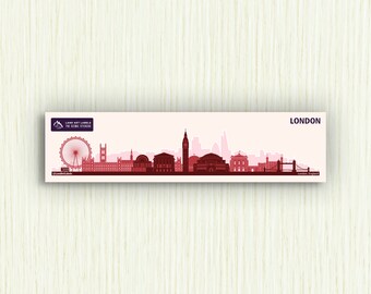 London Mini Wrap Sticker