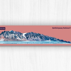 Quttinirpaaq National Park, Large Wrap Sticker