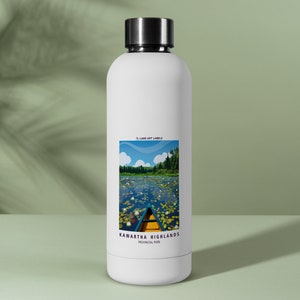 Kawartha Highlands Provincial Park - Lilies, 2.75&quot;x4.25&quot; Card Sticker