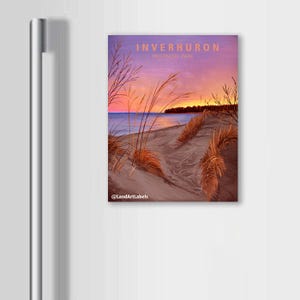 Inverhuron Provincial Park, Sunset - Magnet