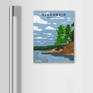 Park Prowincjonalny Algonquin, magnes 2,5&quot;x3,2&quot;