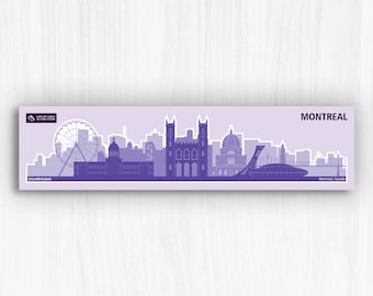 Montreal Landmark Sticker: Waterproof Vinyl Art for Laptop, Water Bottle