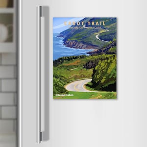 Cabot Trail Provincial Park, 2.5"x3.2" Magnet