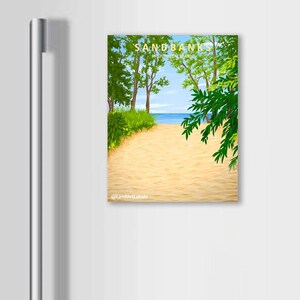 Sandbanks Provincial Park, Beach Entrance - Magnet