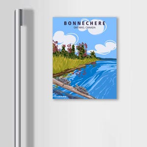 Bonnechere Provincial Park, Schildkröten, 6,5x8cm Magnet