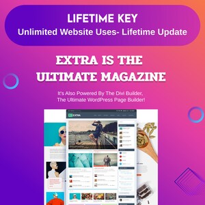 Divi with Ultimate magazine