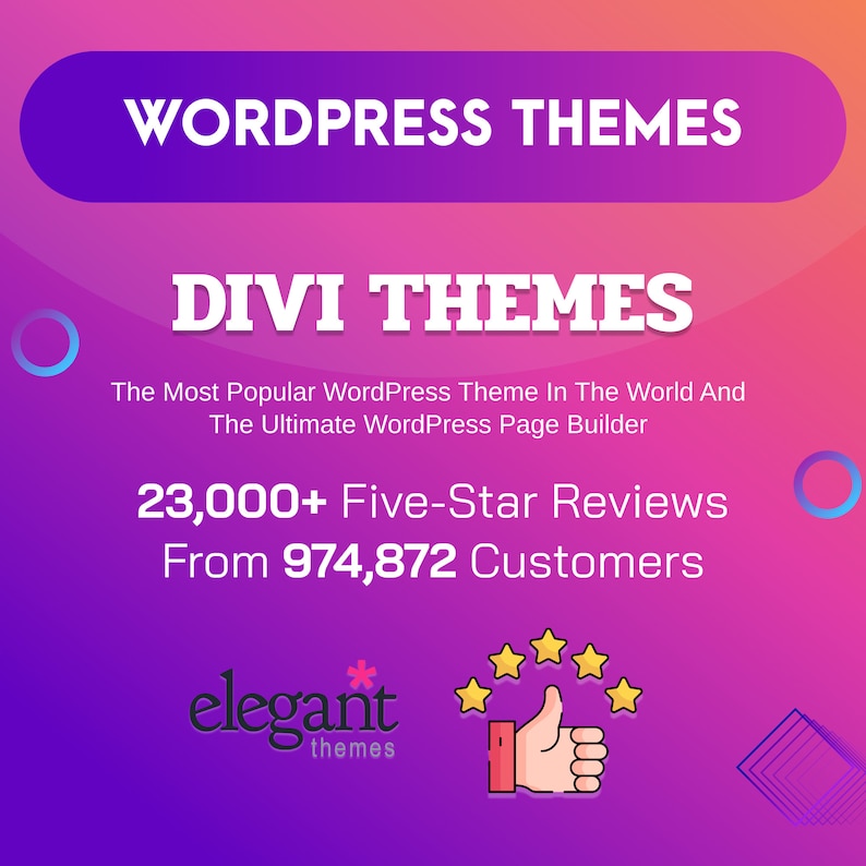 Divi most popular WordPress theme in the world