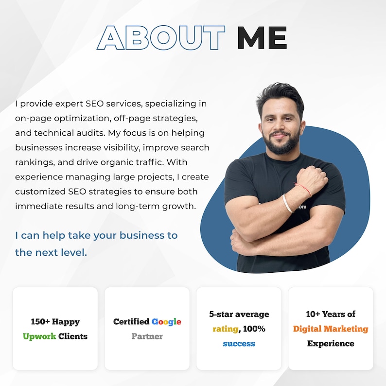 Professional Website SEO Audit Service About Me