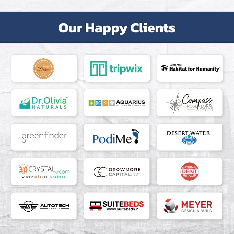 Custom Full-Stack Website Design & Development Our Happy Clients