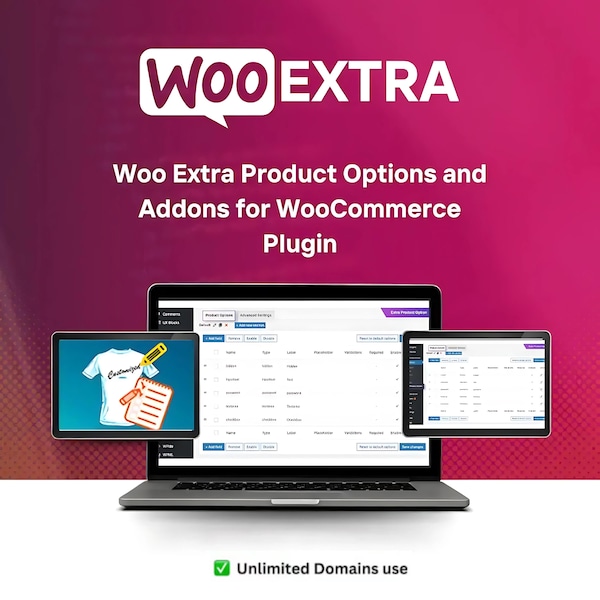 Complementos de productos WooCommerce / Opciones adicionales para tiendas WordPress y Elementor