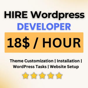 Hire WordPress Developer: Theme Customization & Website Setup