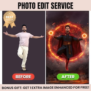 Custom Photo Editing | Photoshop Editing, Photo Retouching, Photo Manipulation, Enhance Photo, Custom Portrait | Picture Editing