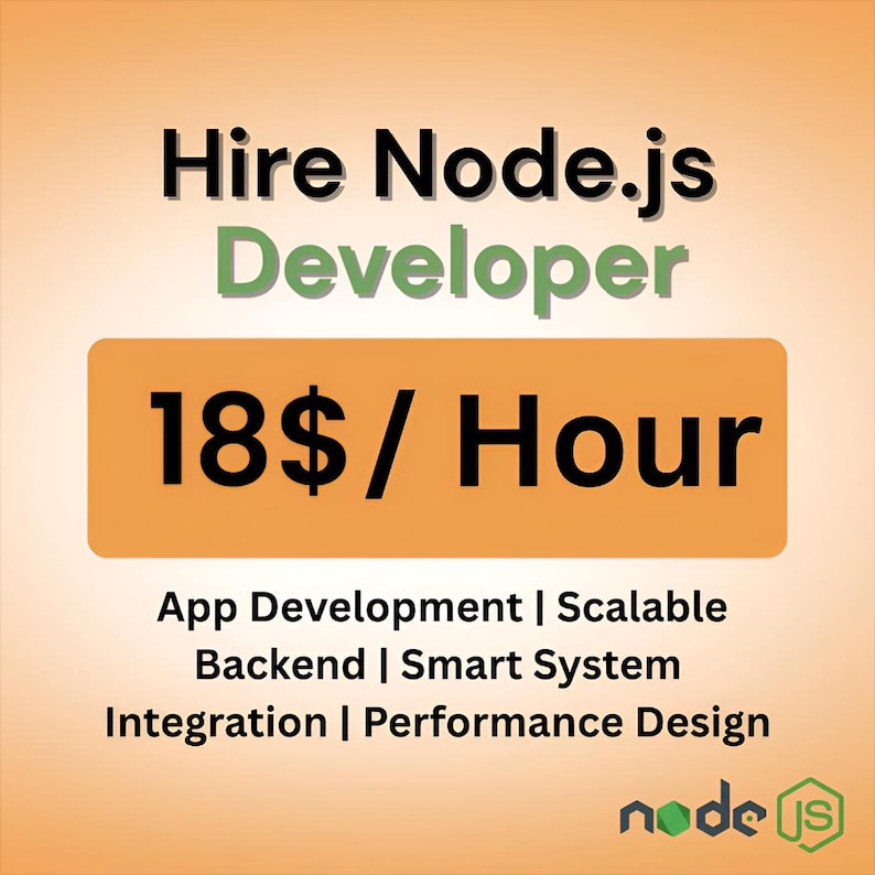 Desenvolvedor Node.js especialista: soluções personalizadas de backend e API imagem 1