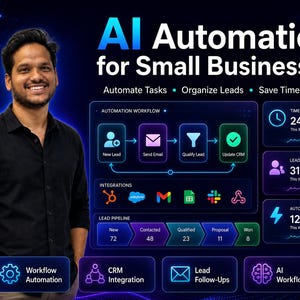 Mohan Singh | GHL-expert | AI-automation för småföretag | Automatisering av arbetsflöden, CRM, uppföljning av leads och repetitiva uppgifter