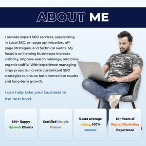 Google My Business Setup Optimization About Me